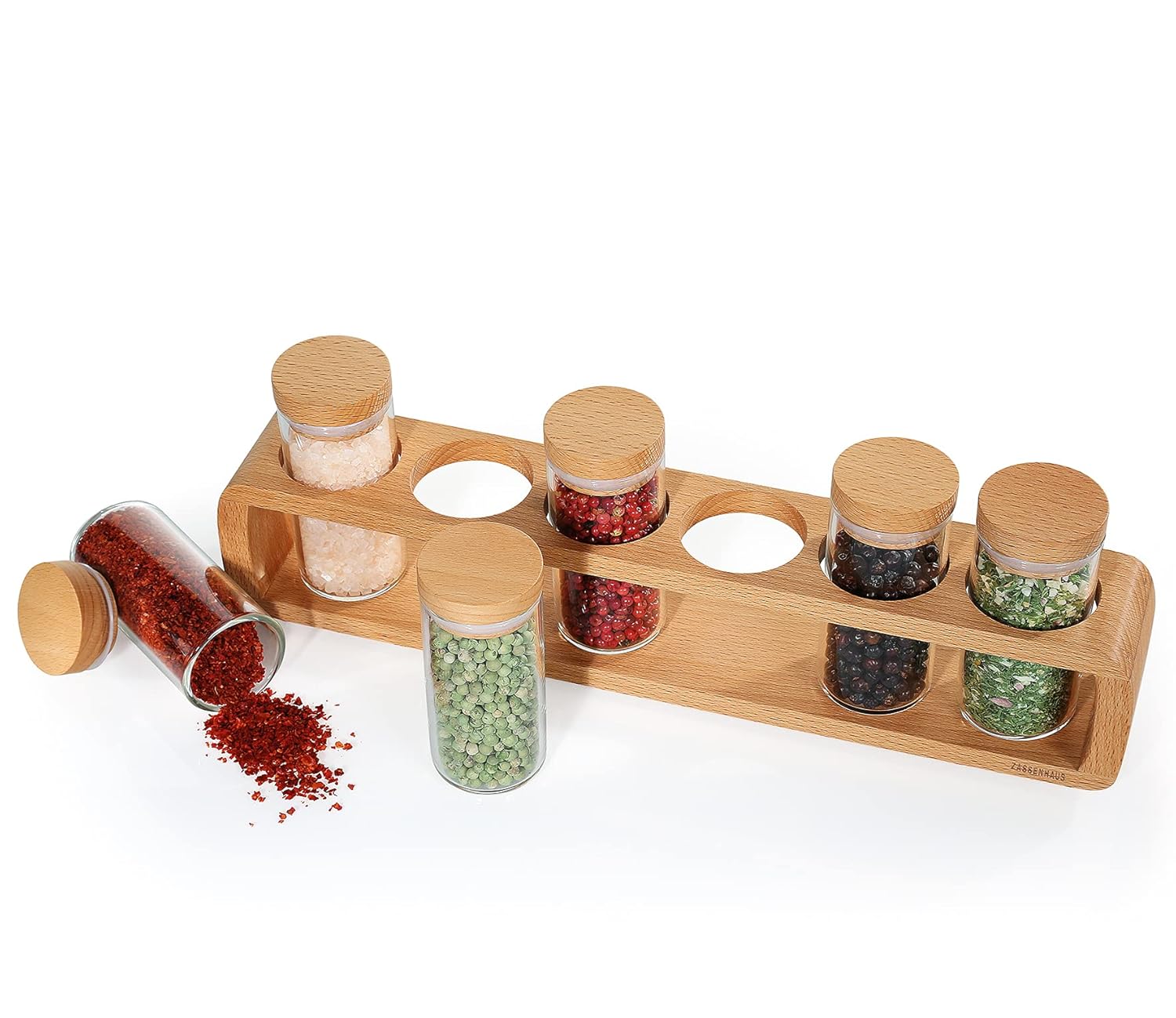 Étagère à Épices en Bois – Image 2
